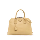 Medium Saffiano Lux Promenade Satchel