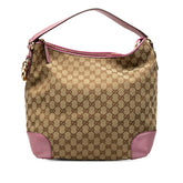 GG Canvas Heart Bit Shoulder Bag