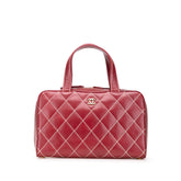 CC Lambskin Wild Stitch Handbag