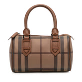 Smoke Check Coated Canvas Chester Boston Bag