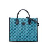 Small GG Canvas Interlocking G Tote