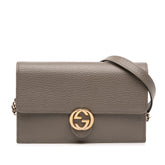 Interlocking G Dollar Calfskin Wallet on Chain