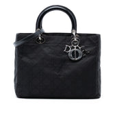 Large Nylon Cannage Lady Dior