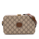 GG Supreme Interlocking G Crossbody