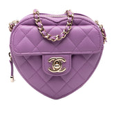Mini Lambskin CC in Love Heart Crossbody