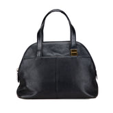 Leather Dome Handbag