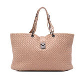 Large Nappa Intrecciato Capri Tote