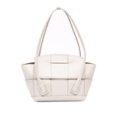 Small Calfskin Maxi Intrecciato Arco Satchel