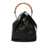 Nylon Bamboo Bucket Bag