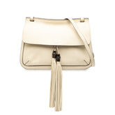 Medium Leather Bamboo Daily Crossbody