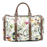 Medium Canvas Flora Joy Boston Bag
