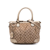 GG Canvas Sukey Satchel