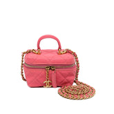 Micro Caviar Chain Vanity Bag