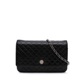CC Quilted Lambskin Wallet On Chain