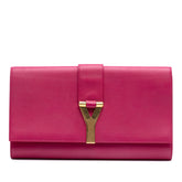 Leather Chyc Ligne Clutch