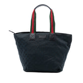 GG Canvas Web Tote
