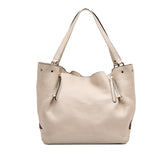 Medium Leather and House Check Canvas Maidstone Satchel