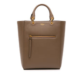 Classic Grain Calfskin Maple Tote