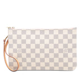 Damier Azur Neverfull MM Pouch