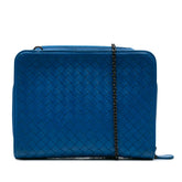Nappa Intrecciato Zip Around Wallet On Chain