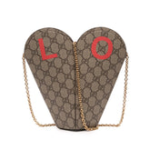 Valentines Day GG Supreme Love Heart Bag