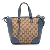 Small GG Canvas Bree Satchel