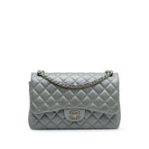 Jumbo Classic Lambskin Double Flap