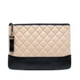Medium Aged Calfskin Gabrielle O Case Clutch