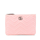 GG Marmont Matelasse Leather Clutch