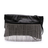 Nappa Crystal Fringe Crossbody