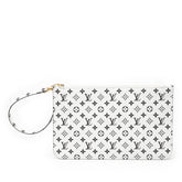 Bicolor Monogram Giant Neverfull MM Pouch