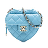 Mini Lambskin CC in Love Heart Crossbody
