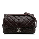 Jumbo Quilted Aged Calfskin New Portobello Flap