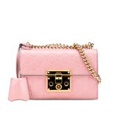 Small Guccissima Padlock Crossbody