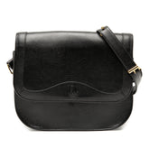 Leather Flap Shoulder Bag