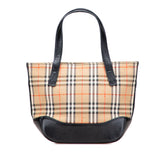 Haymarket Check Canvas Handbag