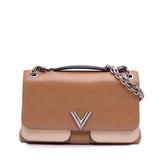 Monogram Cuir Plume Ecume Very Chain Satchel