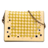 Nappa Intrecciato Studded Wallet on Chain