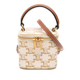 Mini Triomphe Coated Canvas Vanity Case