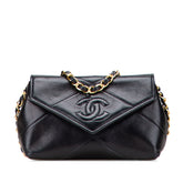 Mini CC Quilted Lambskin Single Flap