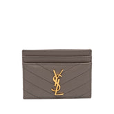 Grain De Poudre Matelasse Chevron Cassandre Card Case