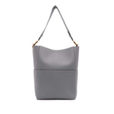 Medium Leather Seau Sangle Bucket Bag