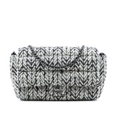 CC Herringbone Tweed Flap