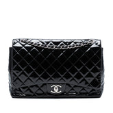 Maxi Classic Patent Double Flap