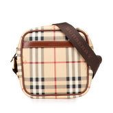 Haymarket Check Coated Canvas Crossbody
