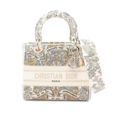 Medium Embroidered Canvas Around The World Stella Lady D Lite