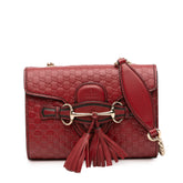 Mini Microguccissima Emily Crossbody