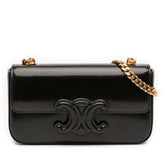 Smooth Calfskin Cuir Triomphe Chain Shoulder Bag