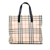 House Check Coated Canvas Tote