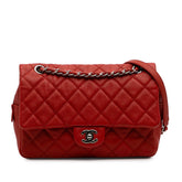 Medium Quilted Caviar Easy Flap